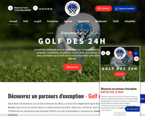 Nouvelle expérience digitale pour le Golf des 24 Heures